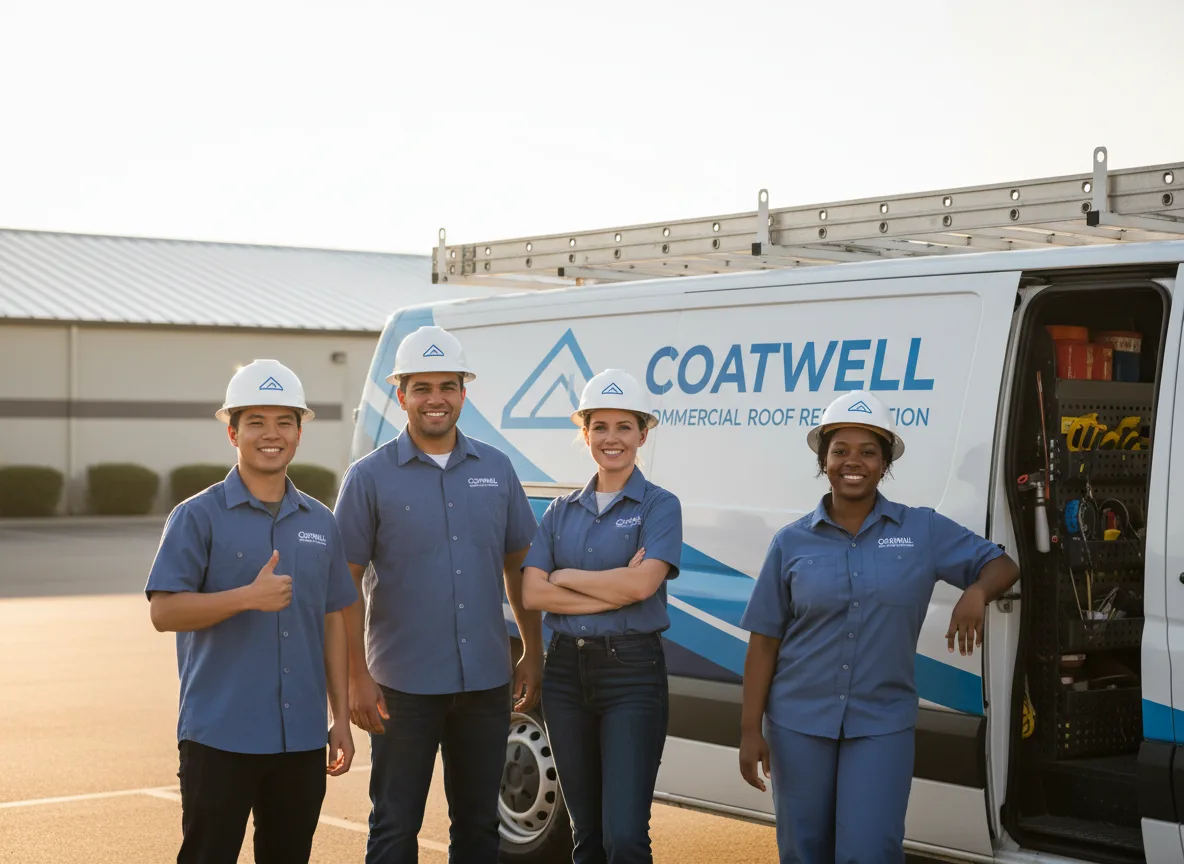 Commercial roof coating company in Bronson, FL